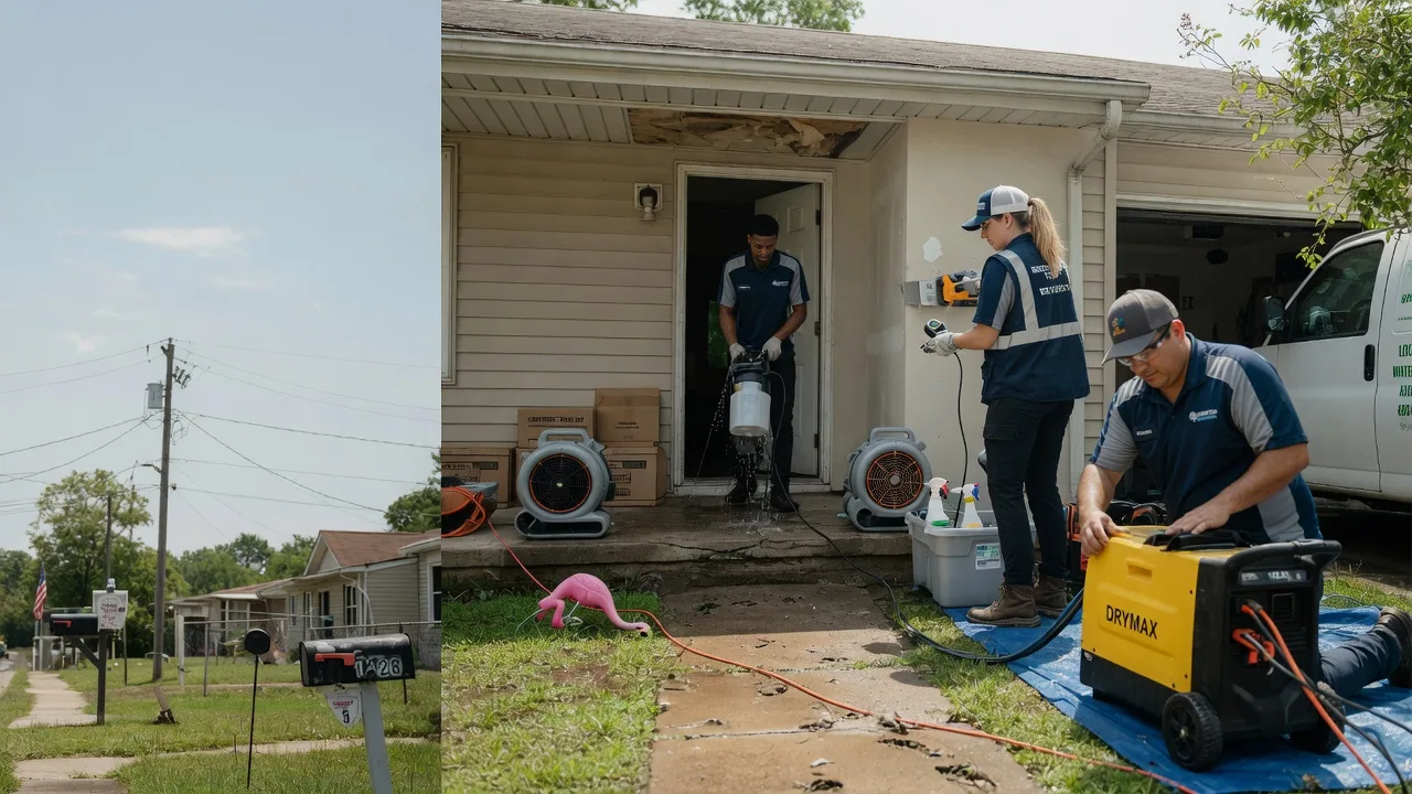 Storm Damage Water Removal in Amherst, TX near me